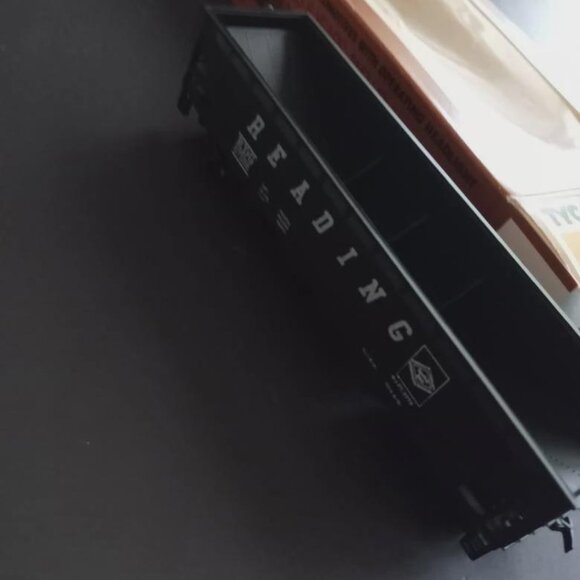 TYCO Hopper Car Non-Operating Reading Ho Scale with Box (No.344A) Train - Picture 7 of 10